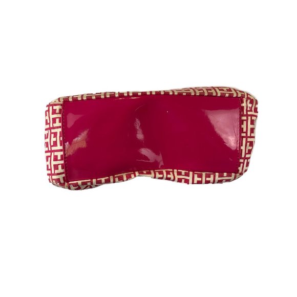 Tommy Hilfiger Signature Pink Logo Large Tote Handbag Women's - Picture 3 of 15